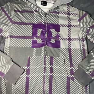 DC Shoes Y2K Full Zip Hoodie • Women’s Small • Vintage Skater